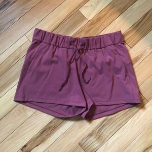 lululemon on the fly shorts